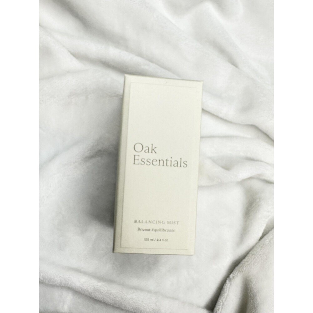 Oak Essentials Balancing Mist Toner 3.4 Fl Oz Face Body Hydrating New USA
